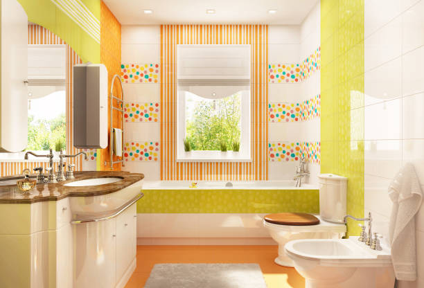 Bathroom design ideas to make your bathroom visually big. 